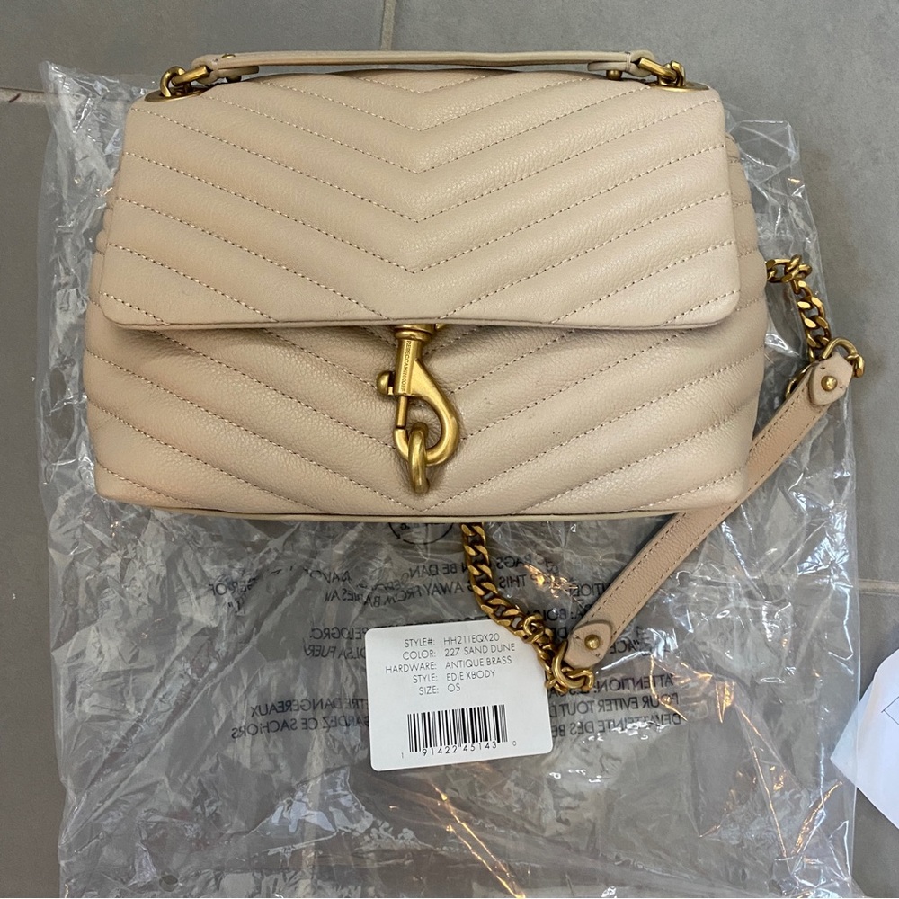 Rebecca Minkoff Edie Crossbody SAND DUNE